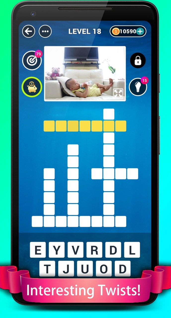 Wordless - Word Puzzle Game screenshot image 3_Popularmodapk.com