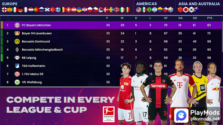 Soccer Manager 2024 - Football<span>(No Ads)</span> screenshot image 3_Popularmodapk.com