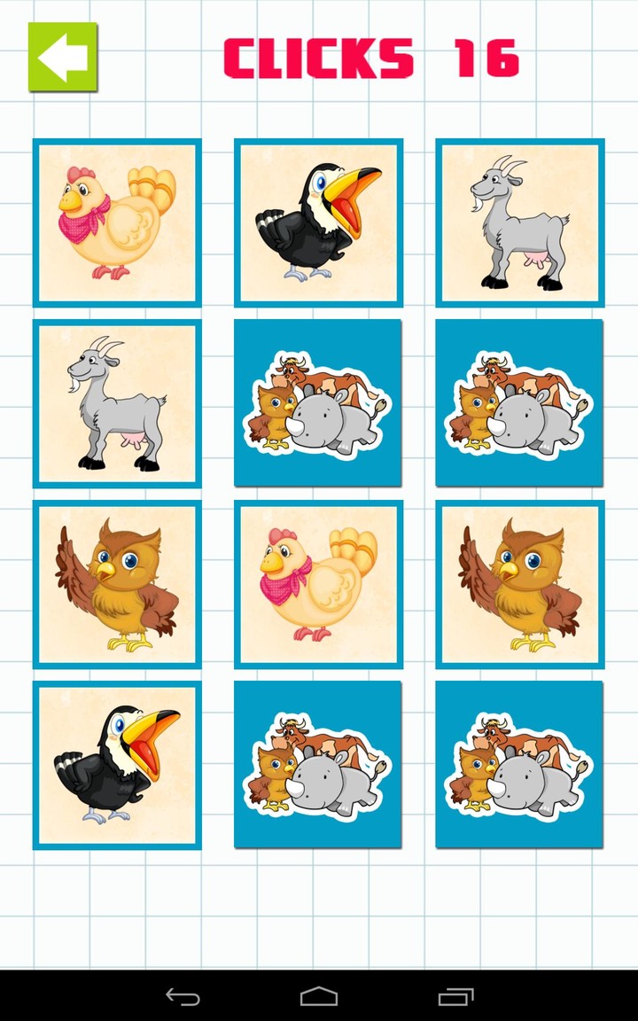 Memory Game: Animals, Fruits,  screenshot image 1_Popularmodapk.com
