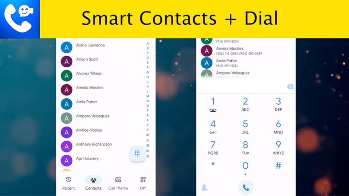Call Screen Theme, Color Phone screenshot image 3_Popularmodapk.com