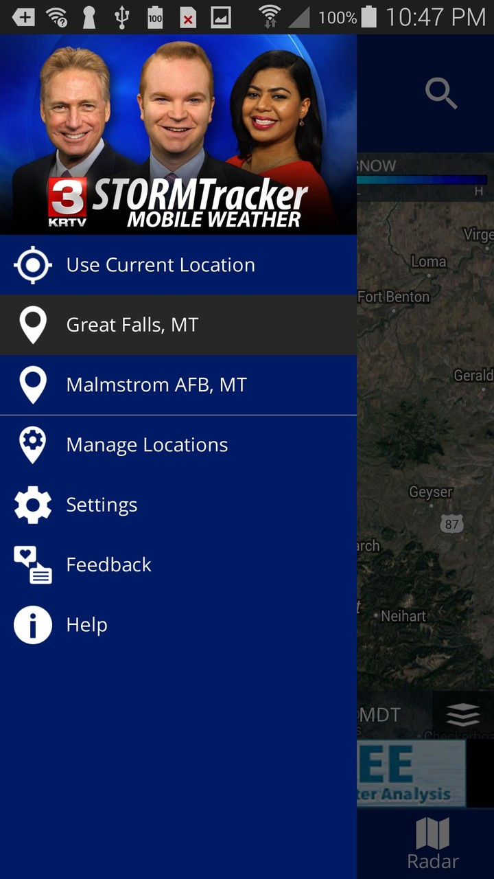 KRTV STORMTracker Weather App screenshot image 5_Popularmodapk.com