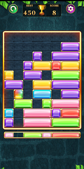 Block Slide - Wood Jewel<span>(Remove ads)</span> screenshot image 3_Popularmodapk.com