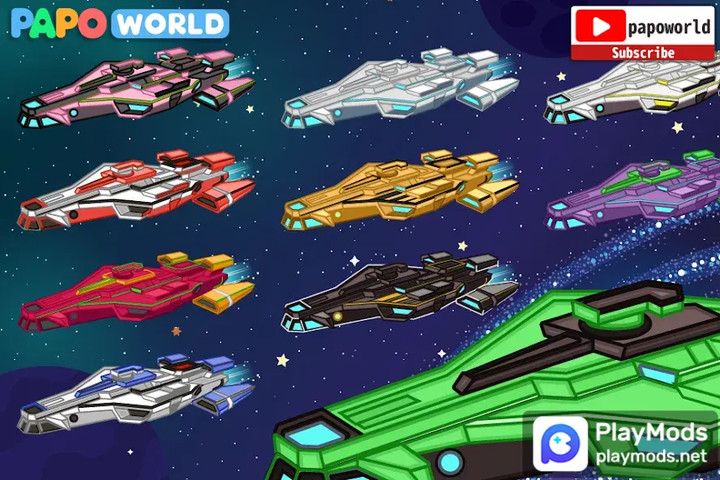 Papo Town Spaceship<span>(unlock all content)</span> screenshot image 4_Popularmodapk.com