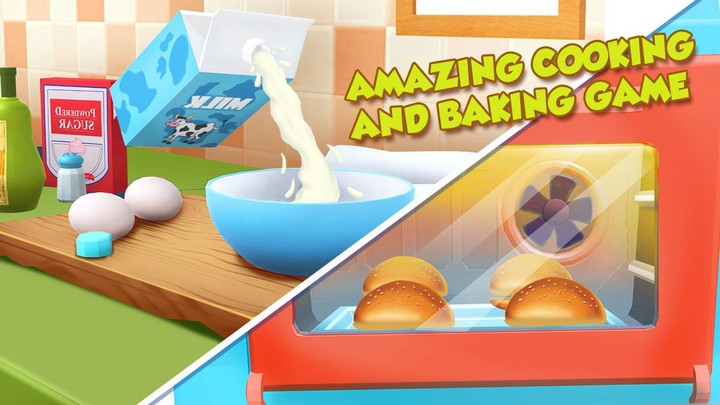 Burger Shop Cooking Games screenshot image 3_Popularmodapk.com