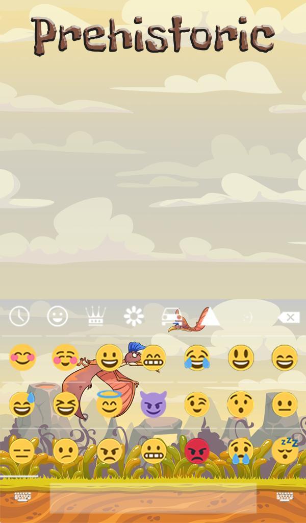 Prehistoric Animated Keyboard screenshot image 9_Popularmodapk.com