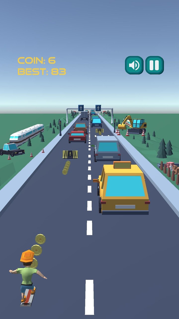 Flying Skateboard screenshot image 3_Popularmodapk.com