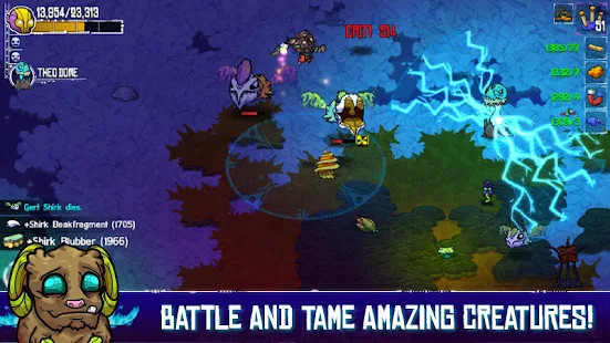 Crashlands: Story-driven Crafting ARPG<span>(Massive resources)</span> screenshot image 5_Popularmodapk.com