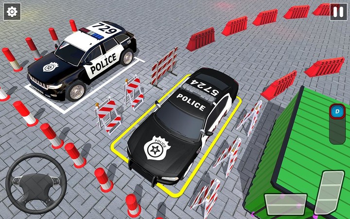 Police Car Parking Simulator screenshot image 1_Popularmodapk.com