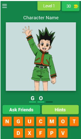 Hunter x Hunter Quiz screenshot image 1_Popularmodapk.com