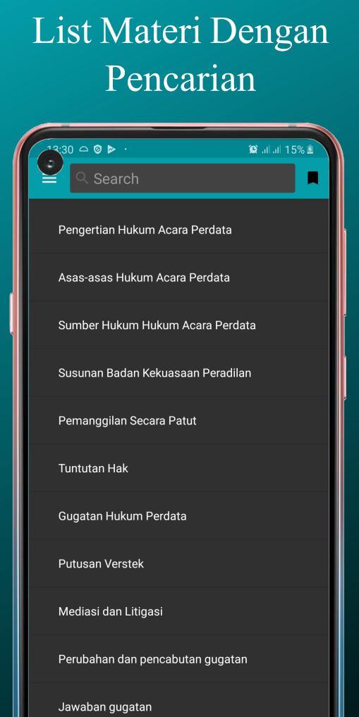 Hukum Acara Perdata screenshot image 9_Popularmodapk.com
