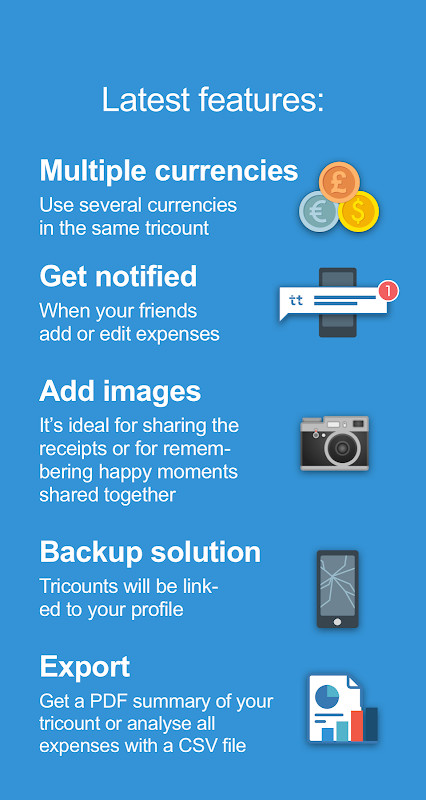 Tricount - Split bills & manage group expenses screenshot image 4_Popularmodapk.com