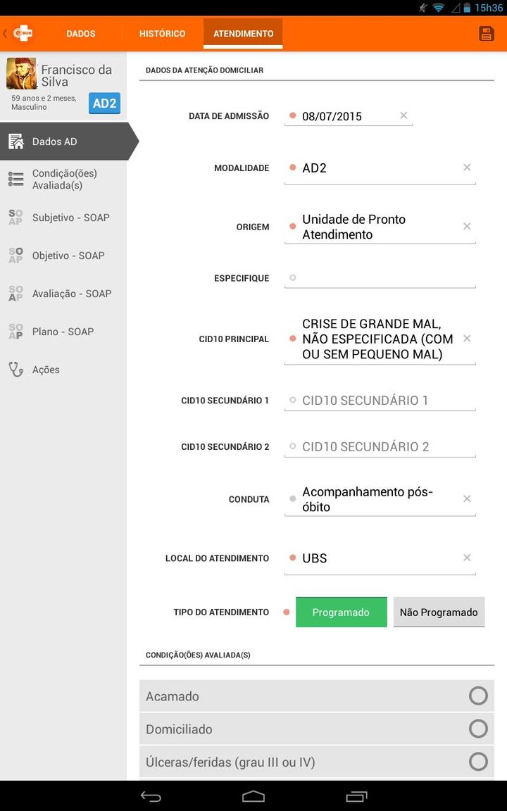 e-SUS AD screenshot image 8_Popularmodapk.com