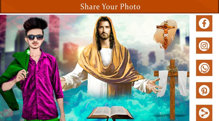 Jesus Photo Frame screenshot image 8_Popularmodapk.com