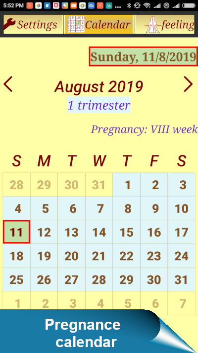 Pregnancy Assistant. Pregnancy Calendar. screenshot image 6_Popularmodapk.com