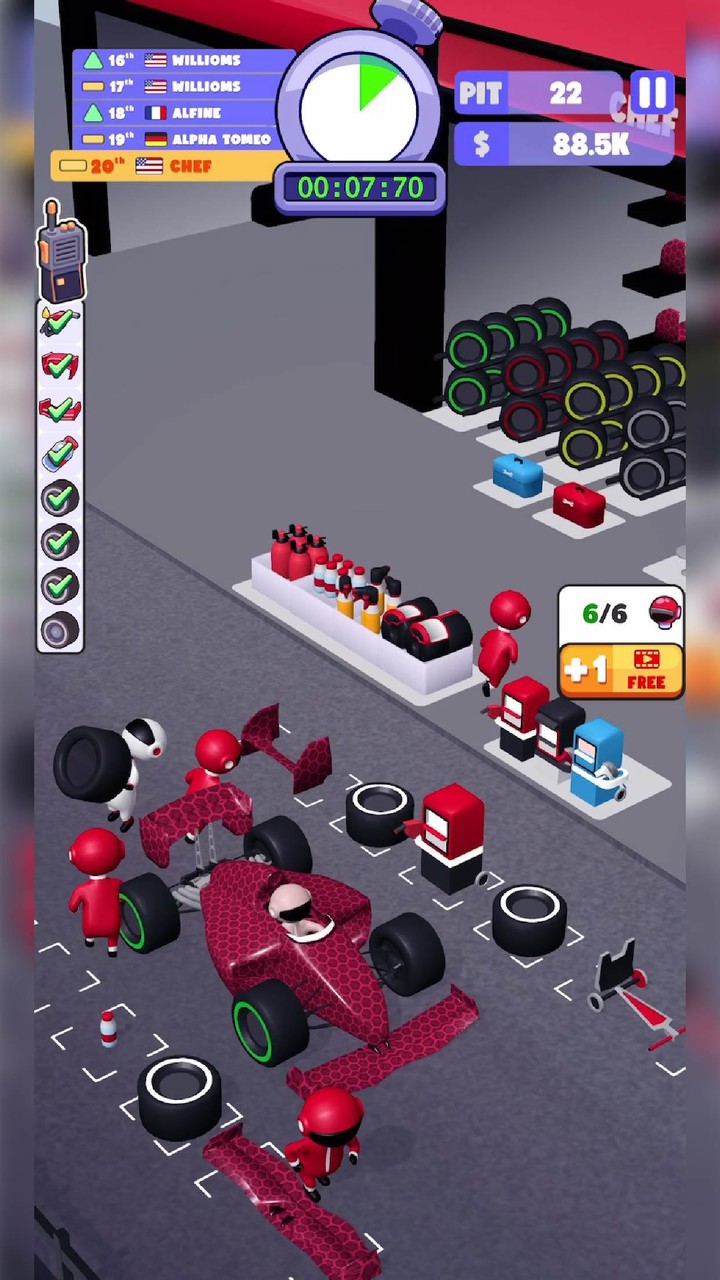 Pit Stop Idle screenshot image 3_Popularmodapk.com