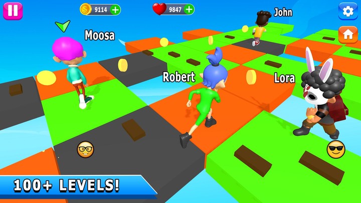 Stumble Run Guys Fall .io race screenshot image 17_Popularmodapk.com