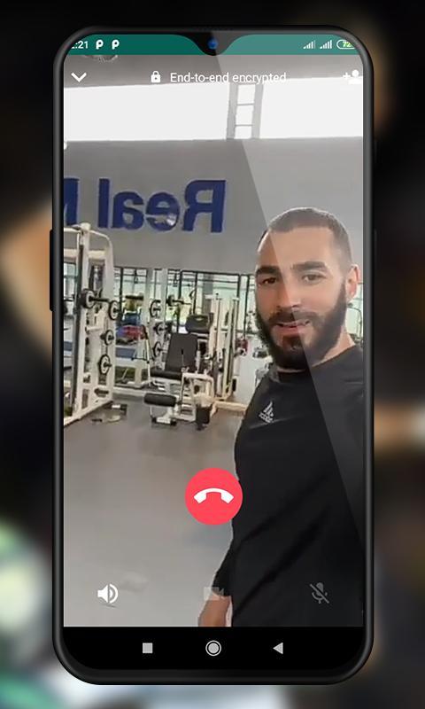 Karim Benzema Fake Video Call screenshot image 11_Popularmodapk.com