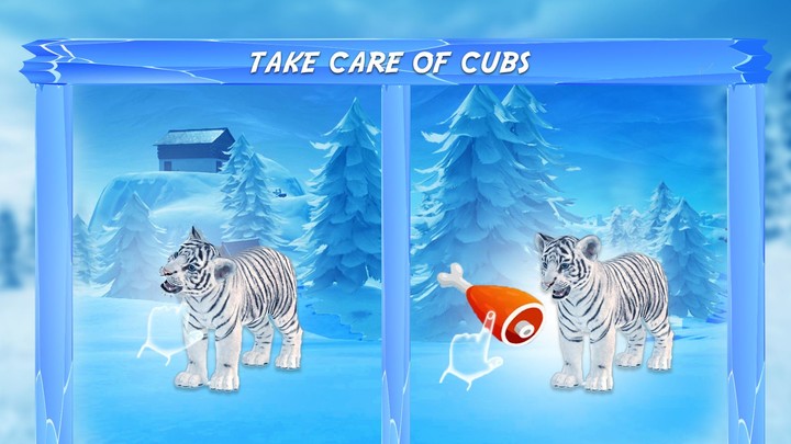 White Tiger Family Simulation screenshot image 3_Popularmodapk.com