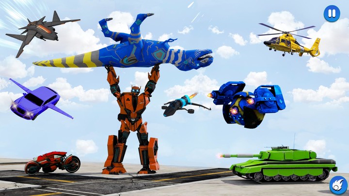 Dino Robot Car Transform Games screenshot image 4_Popularmodapk.com