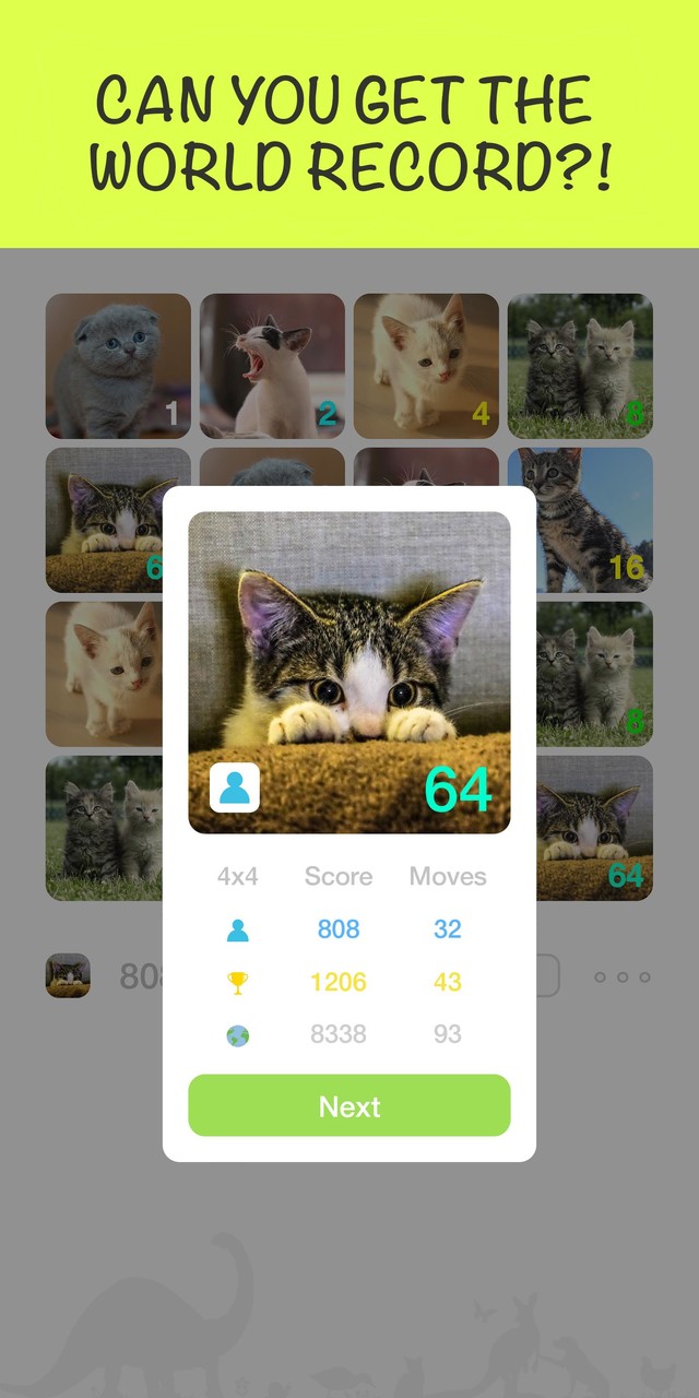 Meow Meow Woof Woof - 2048 screenshot image 4_Popularmodapk.com