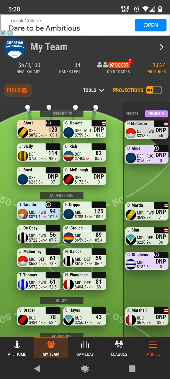 Sportsdeck - Dream Team screenshot image 1_Popularmodapk.com