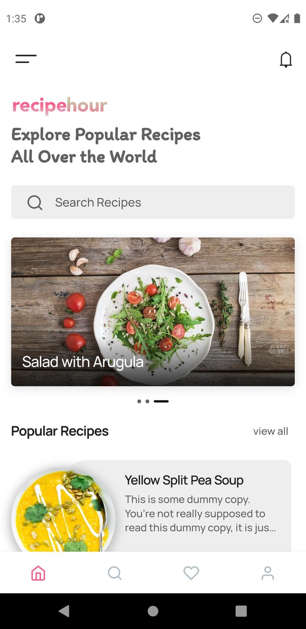 Recipe Hour Demo : Flutter Wor screenshot image 1_Popularmodapk.com