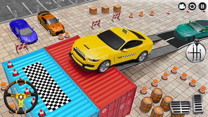 Taxi Car Parking Simulator 3D screenshot image 4_Popularmodapk.com