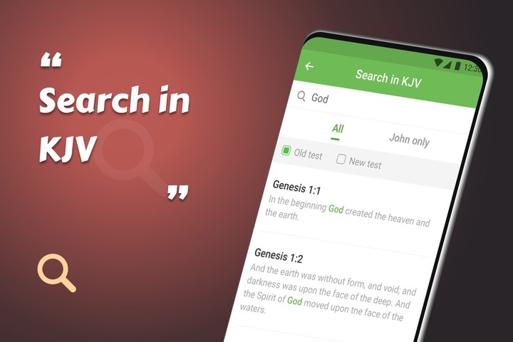 King James Bible - KJV, Audio Bible, Free, Offline screenshot image 9_Popularmodapk.com