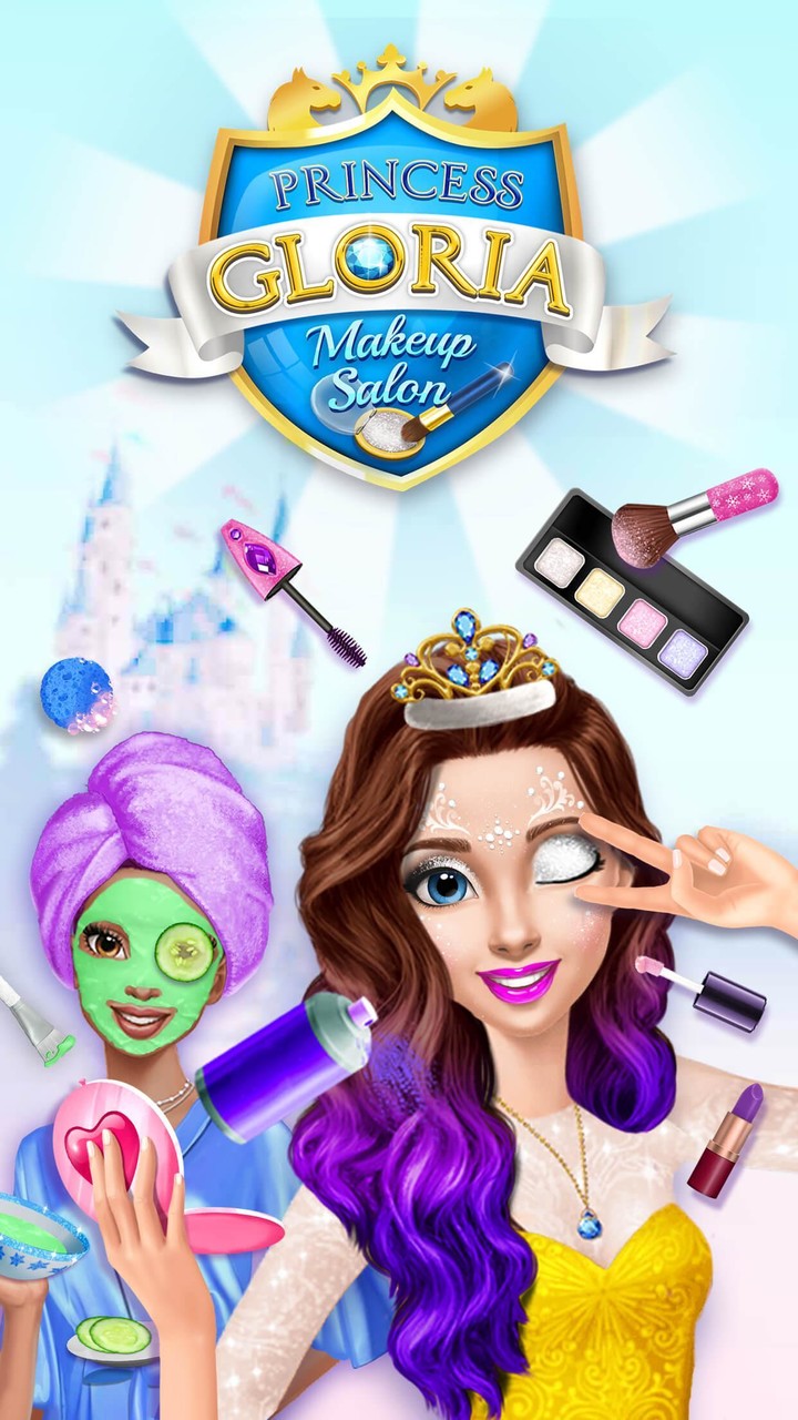 Princess Gloria Makeup Salon screenshot image 5_Popularmodapk.com