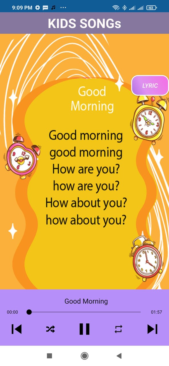 Kids Songs English Offline screenshot image 4_Popularmodapk.com