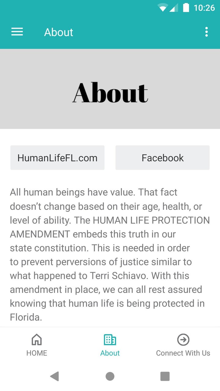 Human Life Amendment App screenshot image 3_Popularmodapk.com