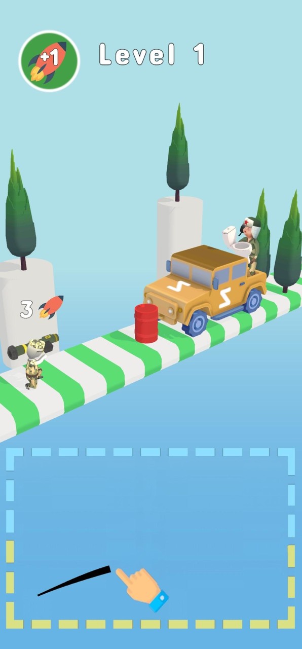 Javelin Paint - Bravery Game screenshot image 6_Popularmodapk.com