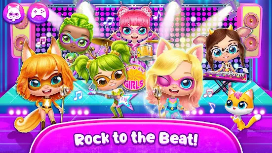 Power Girls - Fantastic Heroes<span>(Free shopping)</span> screenshot image 6_Popularmodapk.com