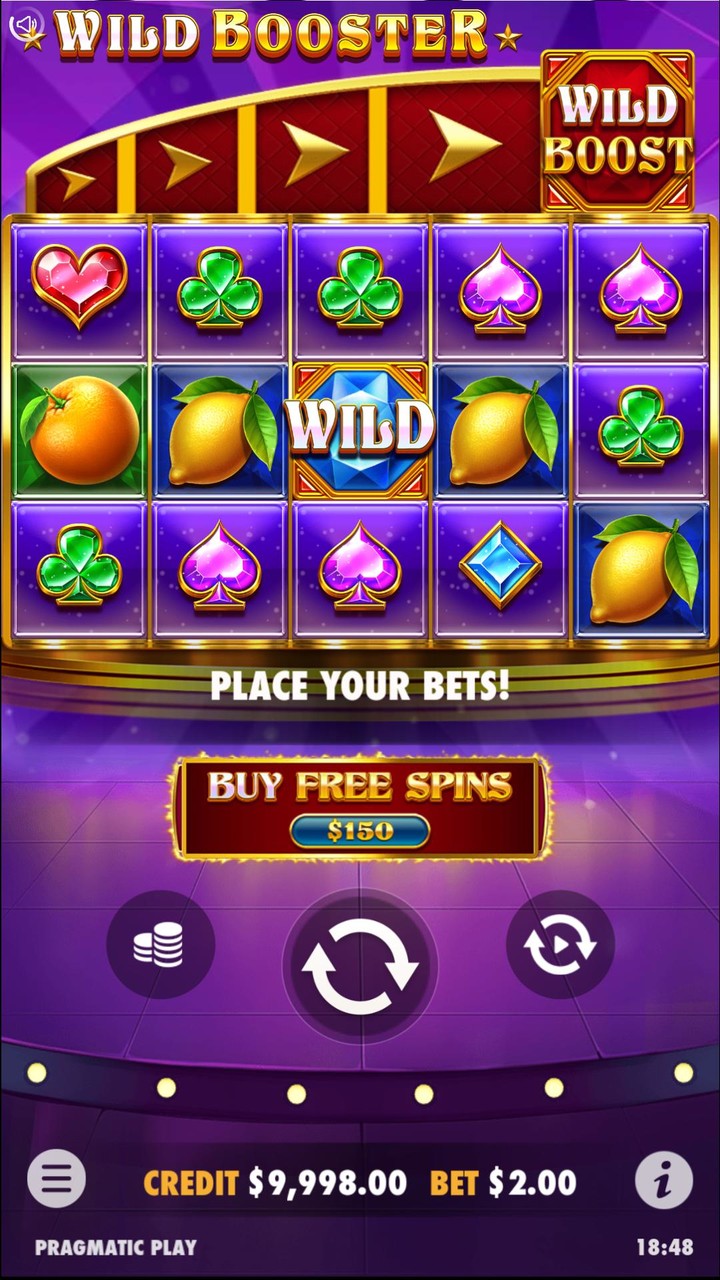 Wild Booster Slot Casino Game screenshot image 2_Popularmodapk.com