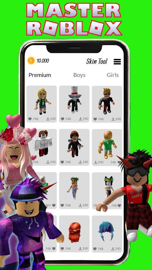Roblox Skins Mod For Robux screenshot image 3_Popularmodapk.com