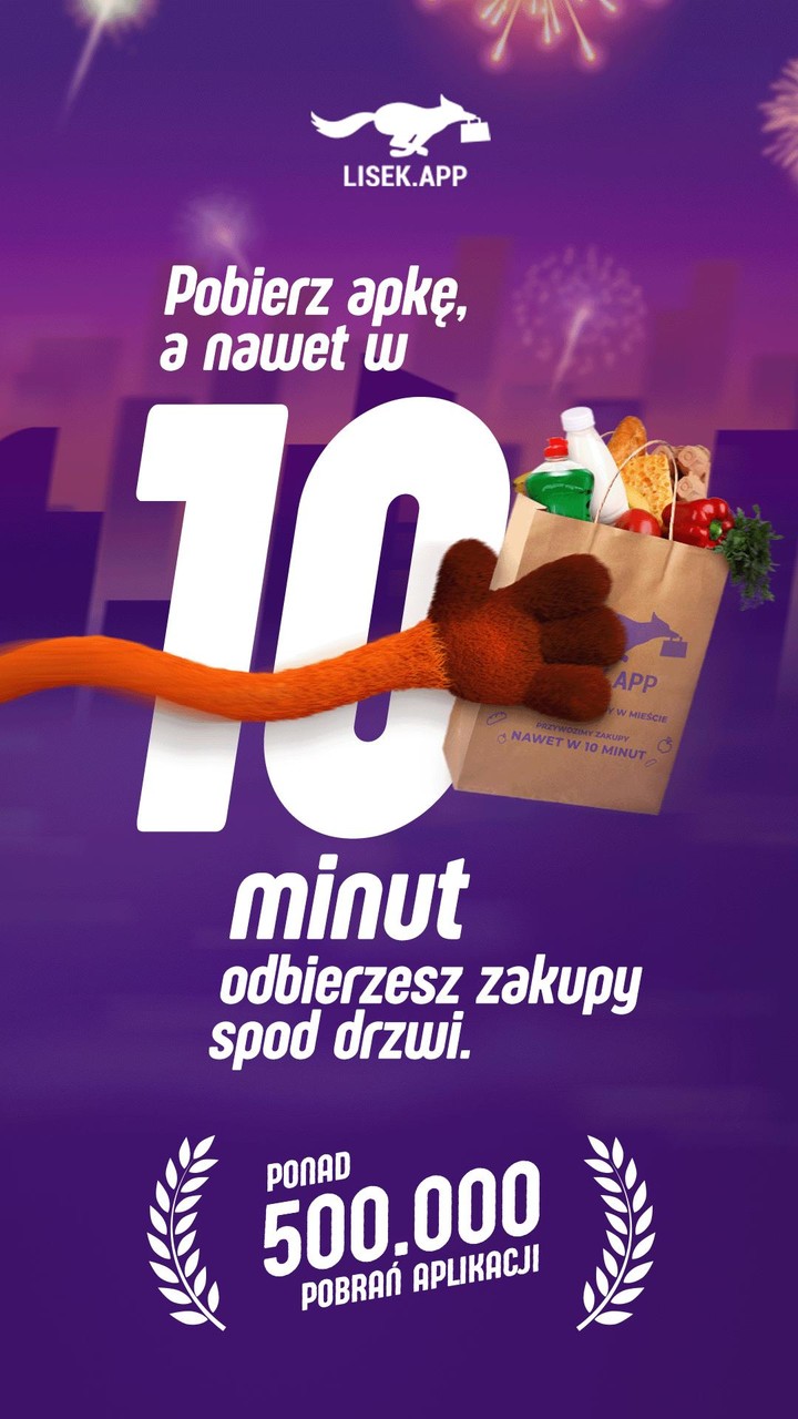 LISEK - NAJSZYBSZE ZAKUPY screenshot image 1_Popularmodapk.com