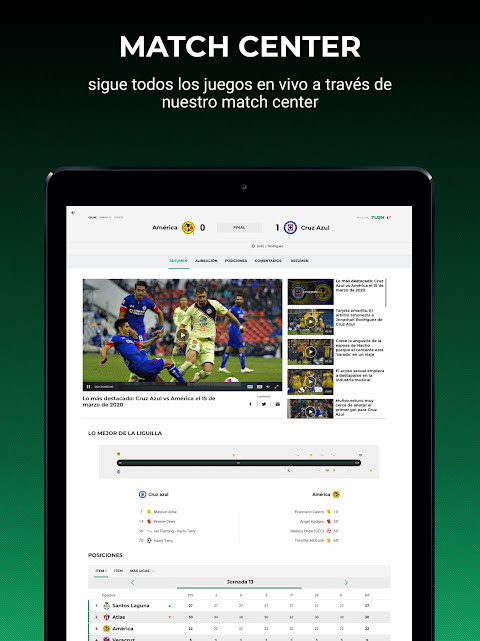 TUDN: TU Deportes Network screenshot image 3_Popularmodapk.com