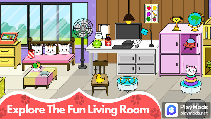 My Cat Town<span>(Unlock all MAP)</span> screenshot image 2_Popularmodapk.com