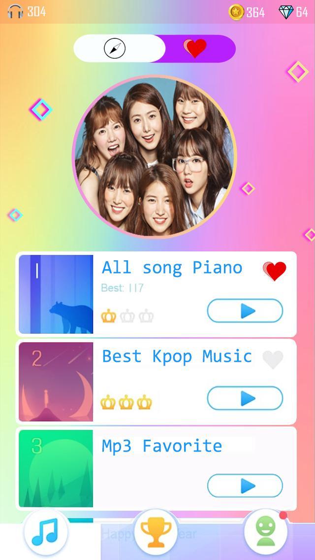 GFriend Piano Tiles screenshot image 9_Popularmodapk.com