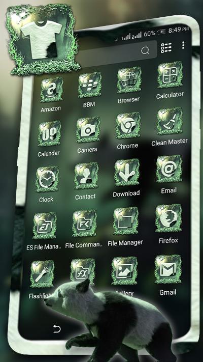 Panda Forest Launcher Theme screenshot image 2_Popularmodapk.com