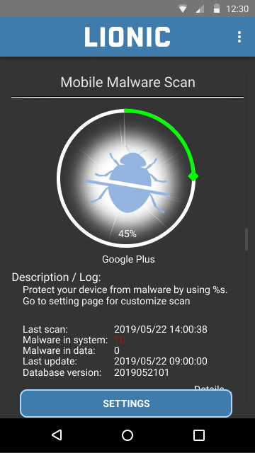 Lionic Antivirus Lite screenshot image 2_Popularmodapk.com