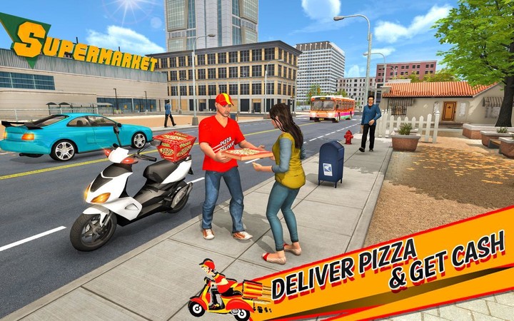Pizza Delivery Boy Bike Games screenshot image 15_Popularmodapk.com