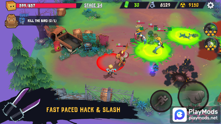 Box Head: Zombie Warfare<span>(Unlimited Uranium)</span> screenshot image 3_Popularmodapk.com