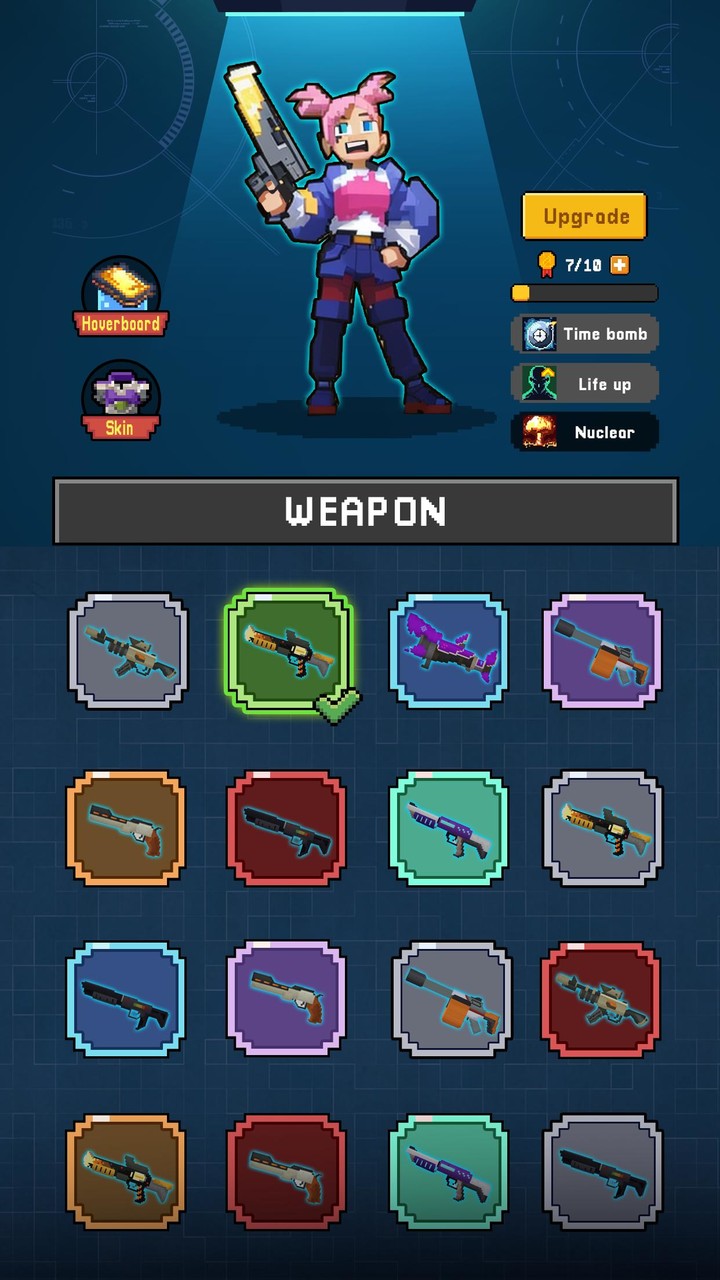 Pixel City War: Fly Shooter screenshot image 4_Popularmodapk.com