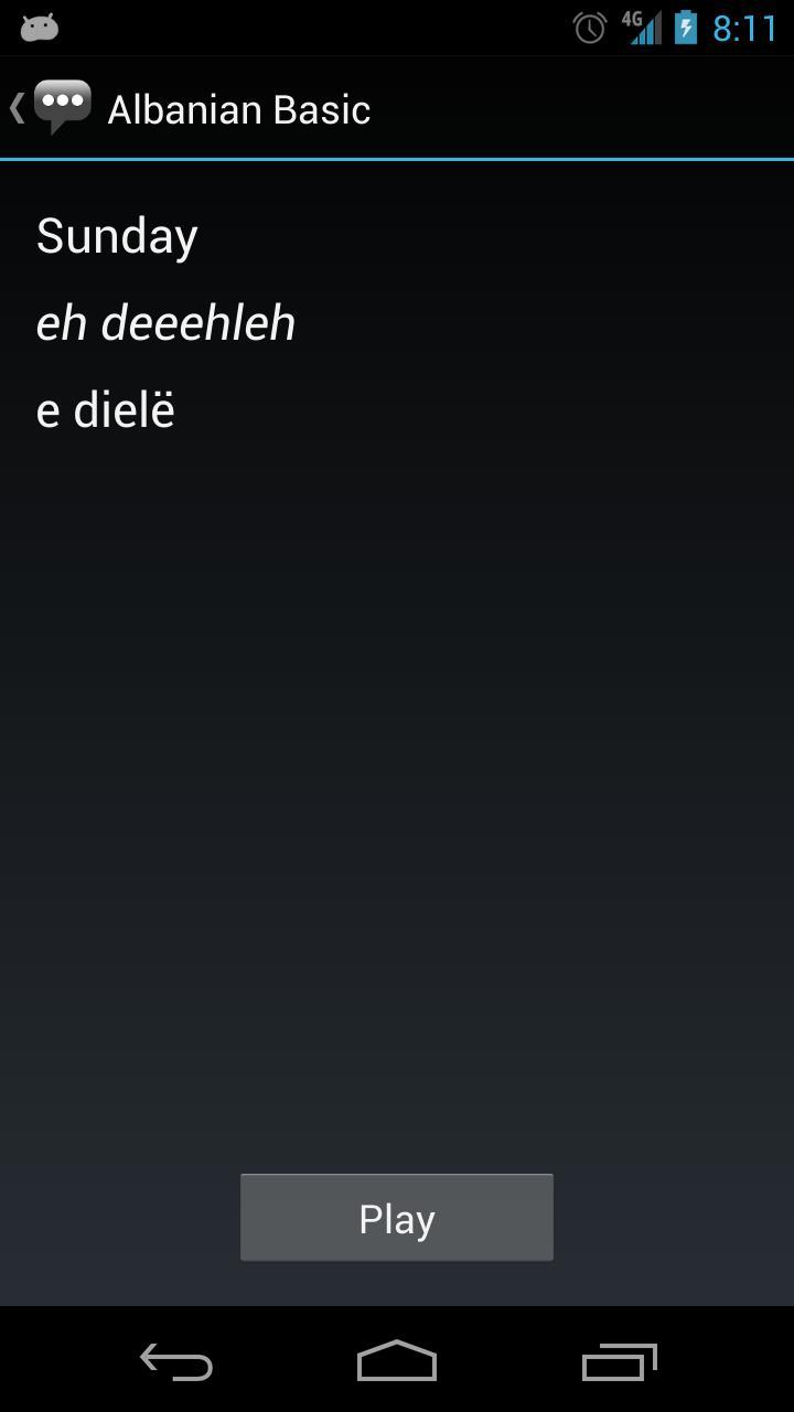 Albanian Basic Phrases screenshot image 6_Popularmodapk.com