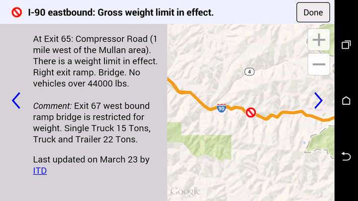 Idaho 511 Trucker screenshot image 10_Popularmodapk.com