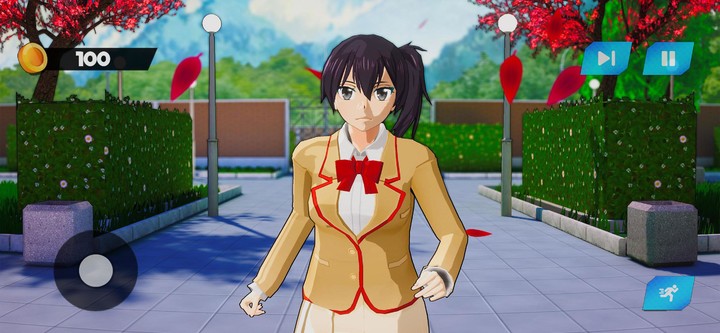 Anime High School Yandere Life screenshot image 2_Popularmodapk.com