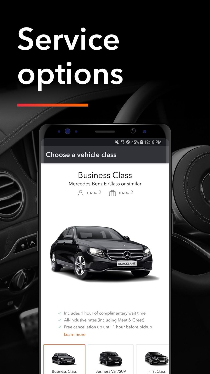 Blacklane - Global Airport Chauffeur Service screenshot image 7_Popularmodapk.com