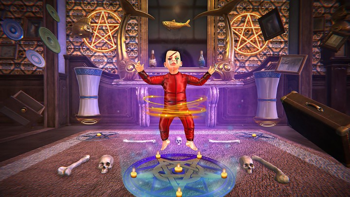 Scary Baby Dark Yellow House screenshot image 1_Popularmodapk.com