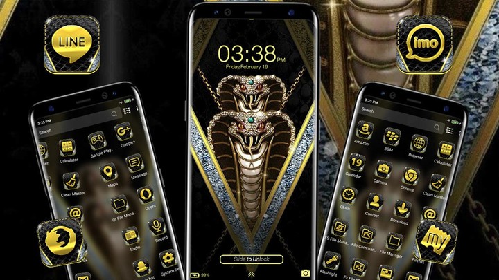 Diamond Cobra Theme screenshot image 9_Popularmodapk.com